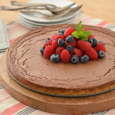 Pay de Queso de Chocolate