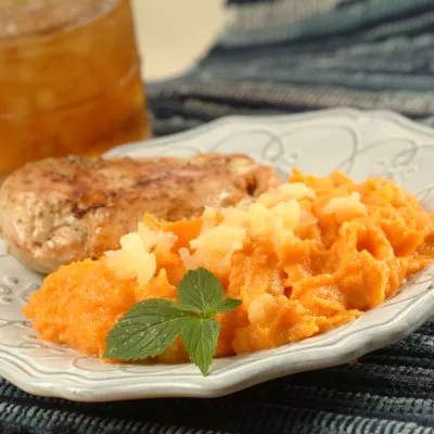 Pure de Camotes (Batatas) y Piña