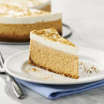 Pastel de Queso con Calabaza y Jengibre