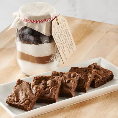 Frasco con Mezcla Para “Brownies” de Textura Suave