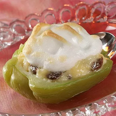 Stuffed Creamed Chayotes