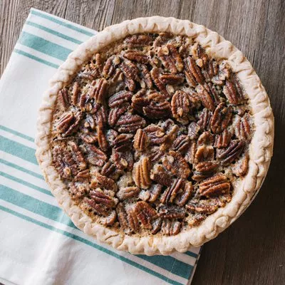 Pumpkin Pecan Pie