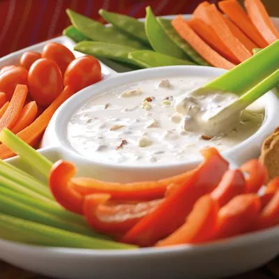 Smokin’ Almond Blue Cheese Dip