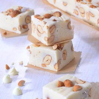 Honey Nut White Fudge