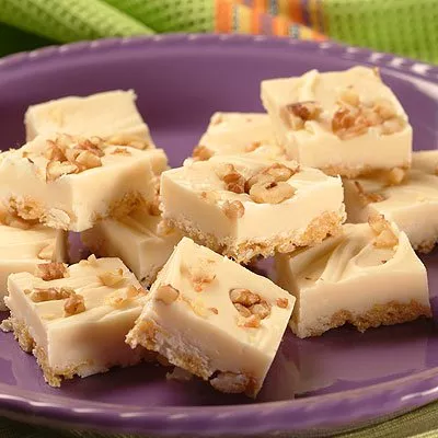 Maple Oat Fudge Squares