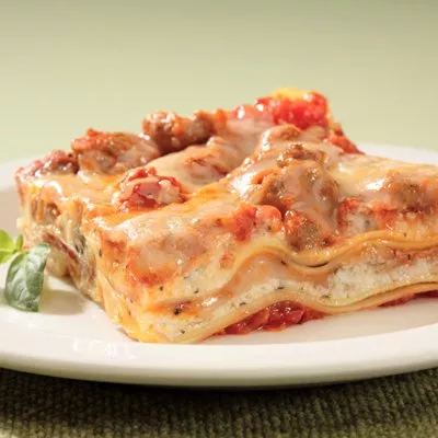 Pumpkin Sausage Lasagna
