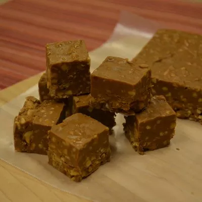 Crunchy Peanut Butter Fudge