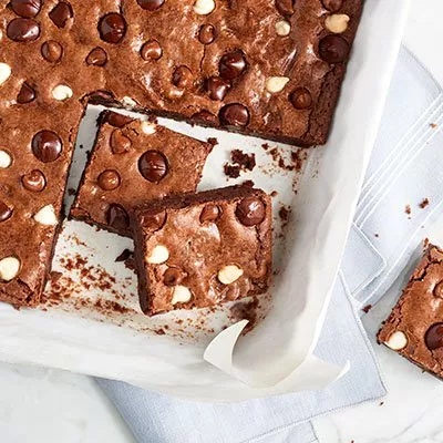 Triple Chip Brownies