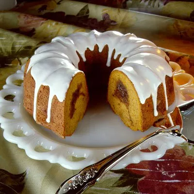 Sour Cream Pumpkin Bundt Cake
