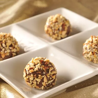Toasted Almond Truffles