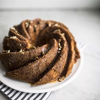 Butterscotch Rum Pound Cake