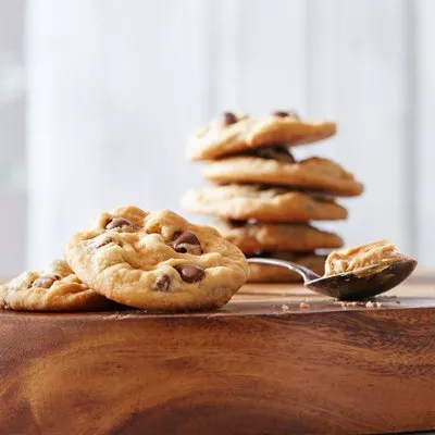 Old-Fashioned Peanut Butter Chocolate Chip Cookies