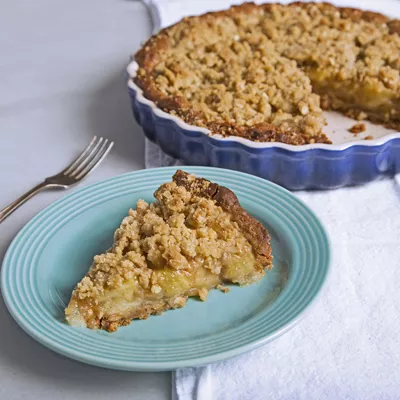 Apple Streusel Pie