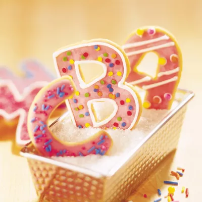 Alphabet Cookies