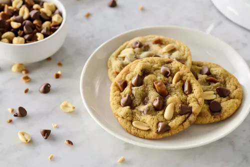 Galletas De Chocolate Con Caramelo De Maní
