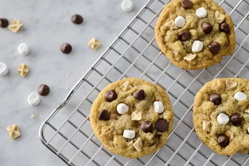Waffle Cone Sundae Cookies