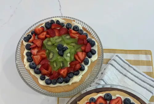 One Big Sugar Cookie w Cream Cheese Frosting