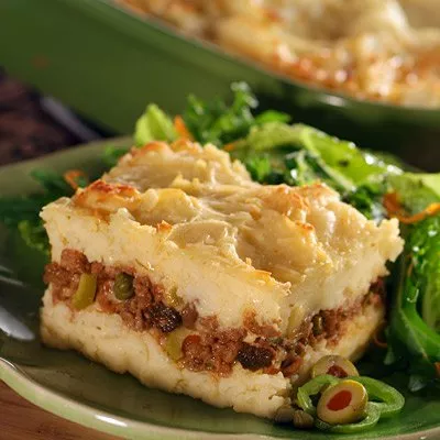Pastel de Papas y Picadillo