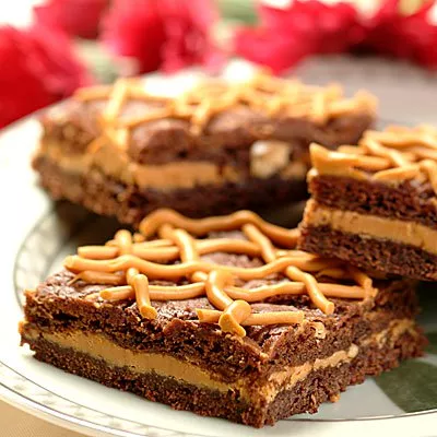 Rich Peanut Butterscotch Brownies
