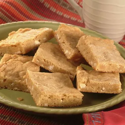 White Chunk Blondies