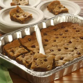 No Sweat Cookie Bars