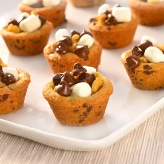 Rocky Road Cookie Cups