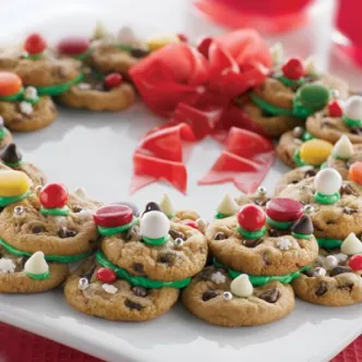 Very Merry Cookie Wreath