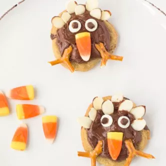 Thanksgiving Turkey Cookies
