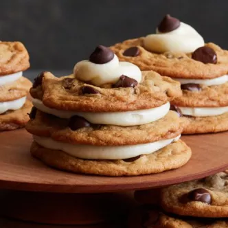 Dark Chocolate Cookie Cakes