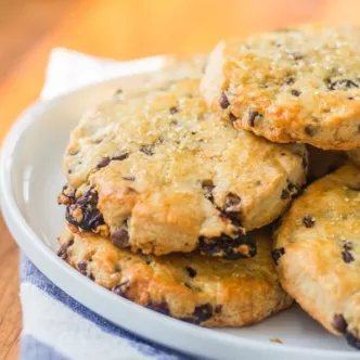 Chocolate Chip Cherry Scones
