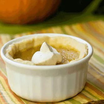 Pumpkin Pie Crème Brulee