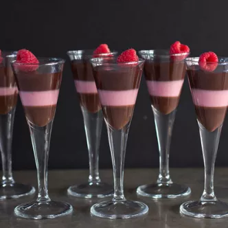 Dark Chocolate Panna Cotta