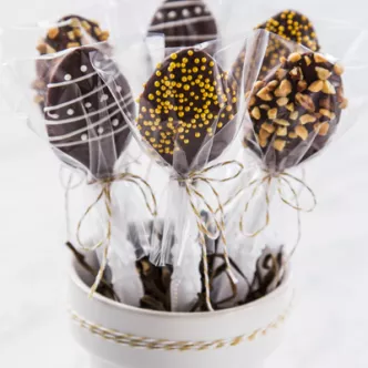 Peanut Butter Truffle Spoons