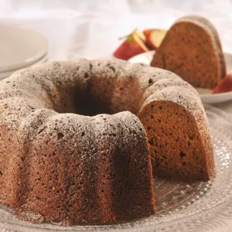 Pumpkin Apple Gingerbread Cake