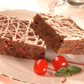 Cherry Chip and Malted Brownies