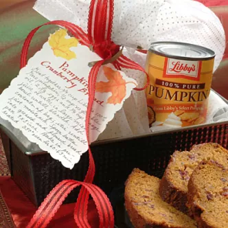 Pumpkin Cranberry Bread Mix