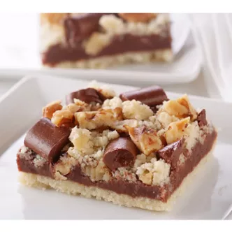 Chocolate Layer Crumb Bars