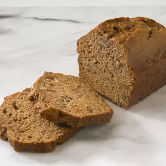 Maple Snack Bread with Apples & Walnuts