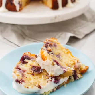 Lemon Blueberry Bundt Cake