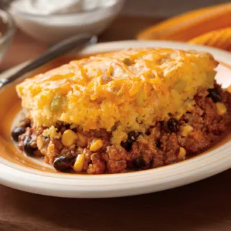 Chili vs. Cornbread Bake