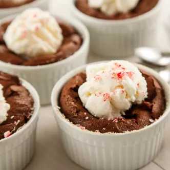 Make-Ahead Chocolate Soufflés