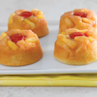 Pineapple Upside-Down Cupcakes