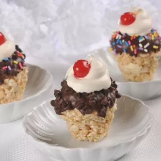 No Bake Mini Sundae Sweets