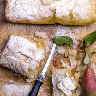 Pumpkin Pear Strudel