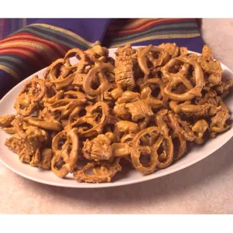 Cazuela de Tostada Francesa de Durazno y Almendras