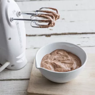 Coconut Whipped Chocolate Cream