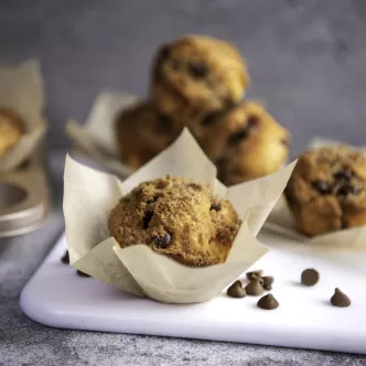 Chocolate Coffee Cake Muffins