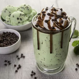 Mint Chip Milk Shake