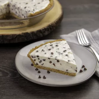 No Bake Chocolate Chip Cheesecake