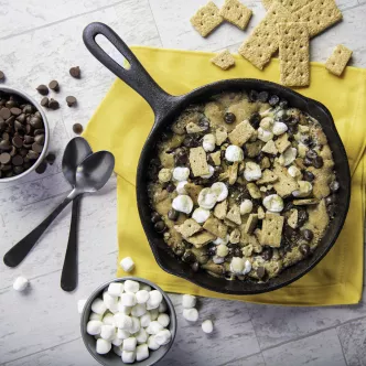 Smores Skillet Cookie